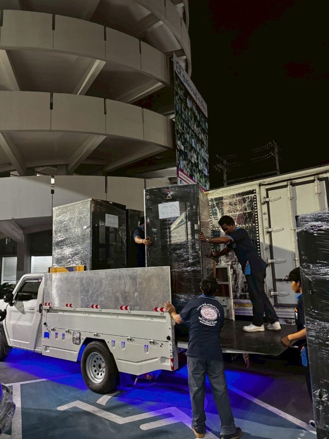 ผลงานขนย้ายตู้ Rack Server IT 3