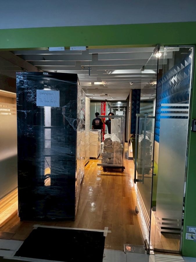 ผลงานขนย้ายตู้ Rack Server IT 5