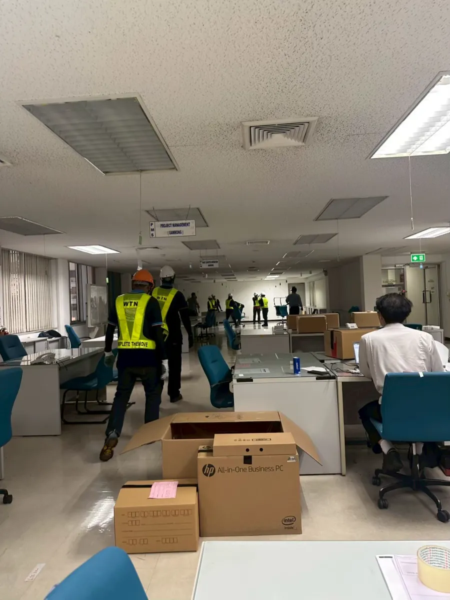 ผลงานขนย้ายออฟฟิศสำนักงาน (โรงงาน) TOYOTA 3