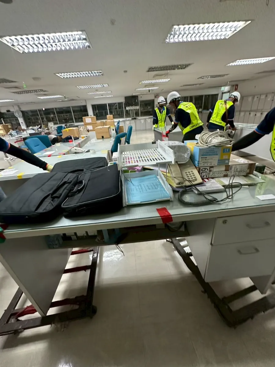 ผลงานขนย้ายออฟฟิศสำนักงาน (โรงงาน) TOYOTA 8