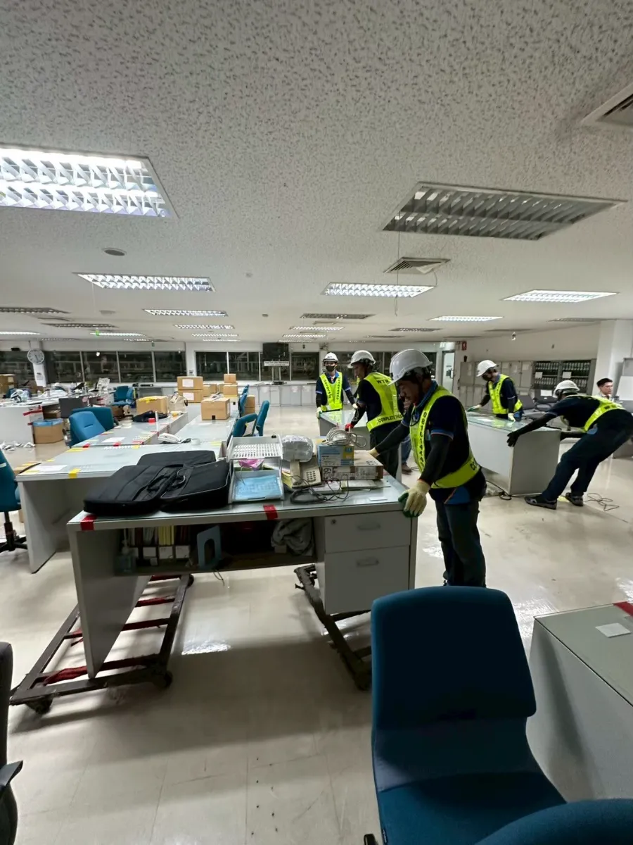 ผลงานขนย้ายออฟฟิศสำนักงาน (โรงงาน) TOYOTA 9